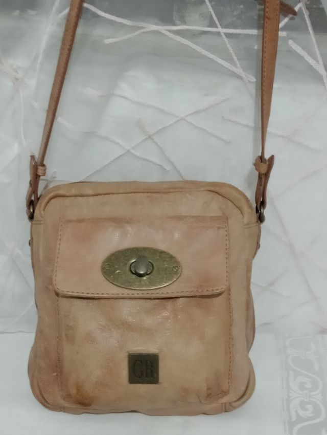 Borsa a tracolla George rech Paris in pelle