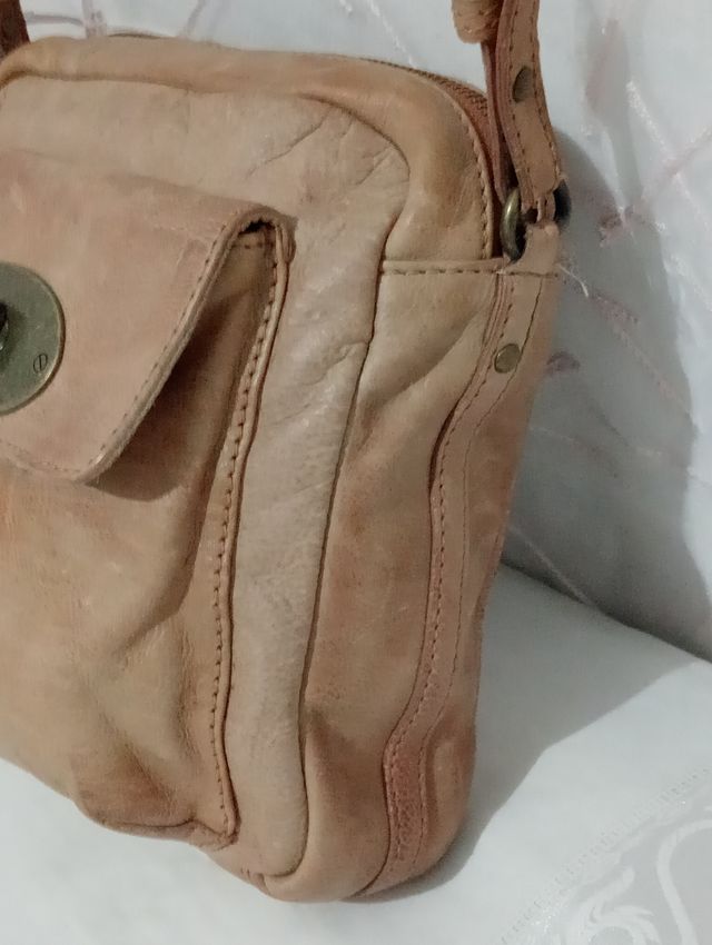 Borsa a tracolla George rech Paris in pelle