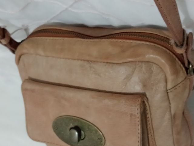 Borsa a tracolla George rech Paris in pelle