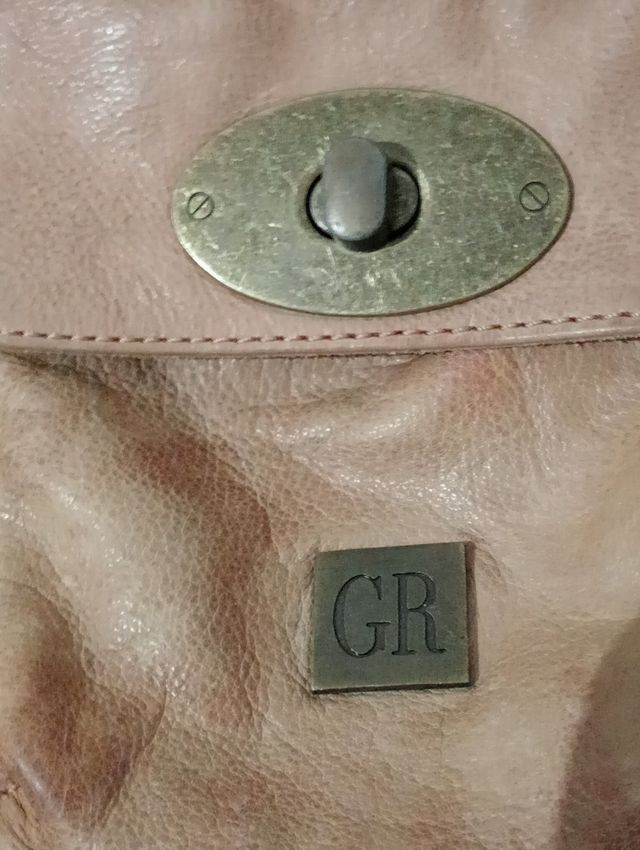 Borsa a tracolla George rech Paris in pelle
