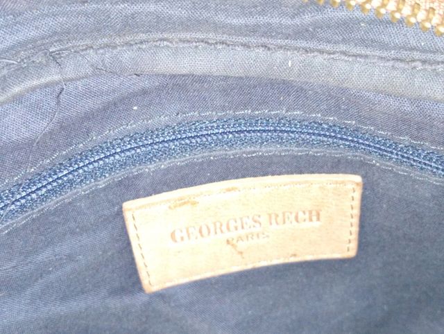 Borsa a tracolla George rech Paris in pelle