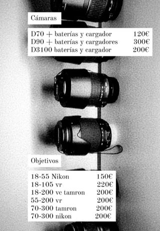 Pack fotografía Nikon