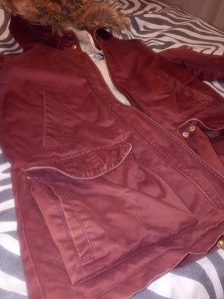 Abrigo parka Pull and Bear