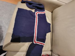 Jersey azul Mango