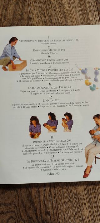 Libro "La gravidanza e la nascita"