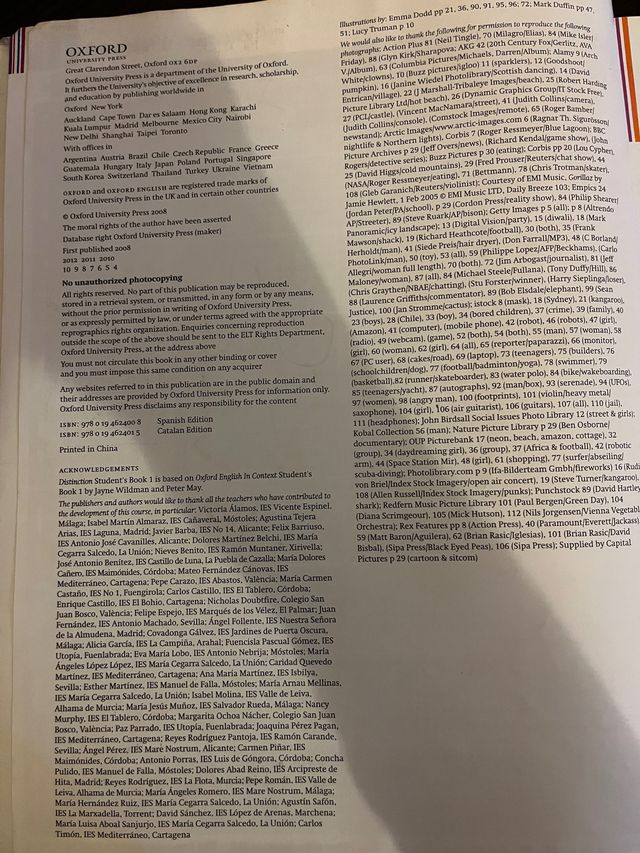 Libro Ingles 1 Bachillerato