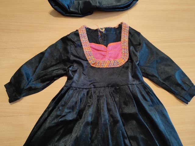 DISFRAZ BRUJA 1 AÑO O 1 AÑO Y MEDIO