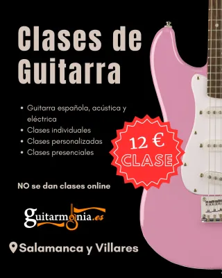Clases de Guitarra en Salamanca