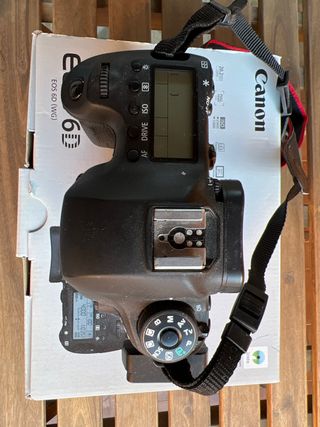 Canon 6d + bateria + caja original