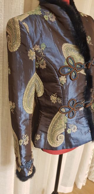 Chaqueta fiesta AC azul