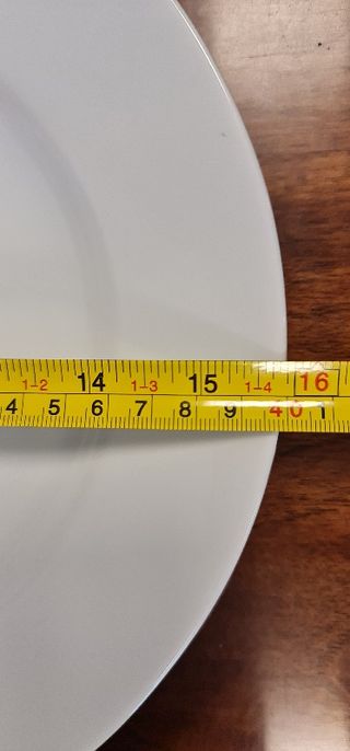 Fuente Limoges decorada a mano