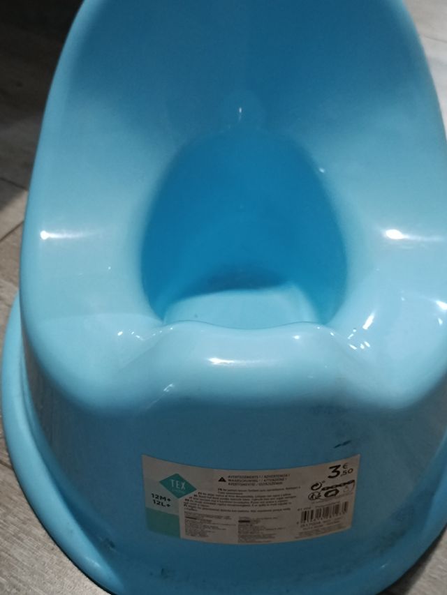 Orinal y adaptador wc