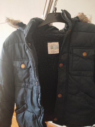 Parka niño 5/6 años forrada