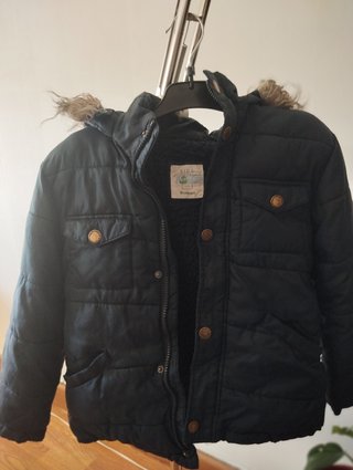 Parka niño 5/6 años forrada