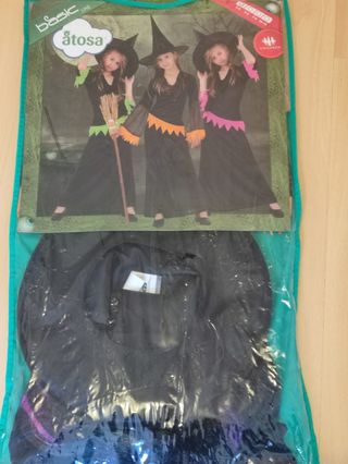 Disfraz niña brujita 3-4 años