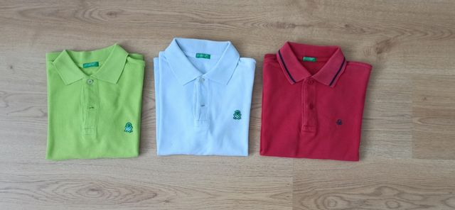 Lote de tres polos, Benetton