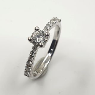 ANILLO ORO 18K BRILLANTES 0.51 CT