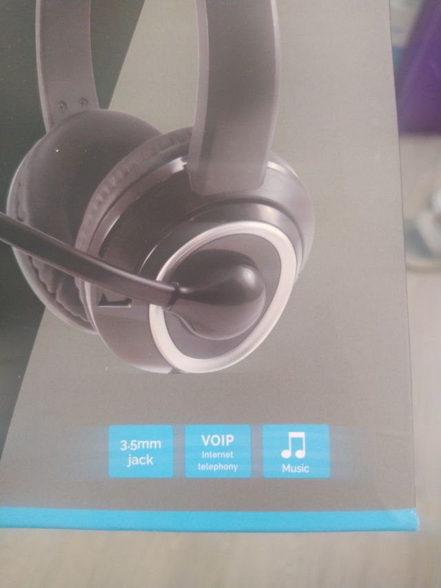 Auriculares stereo con micro