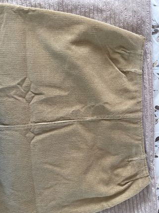 falda midi zara mujer pana 