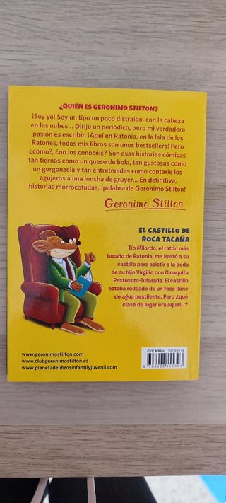 Libro "El castillo de roca tacaña"