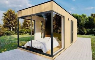 CASA PREFABRICADA para camping, oficina, campo