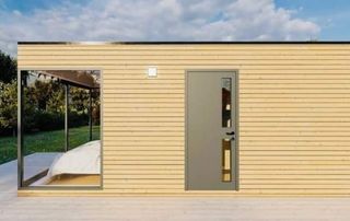 CASA PREFABRICADA para camping, oficina, campo