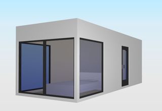 CASA PREFABRICADA para camping, oficina, campo