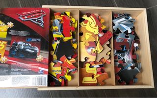 Puzzle Madera Cars Disney
