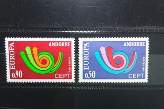 SELLOS Y  S. del P.D. de ANDORRA *(Años 1943-81)