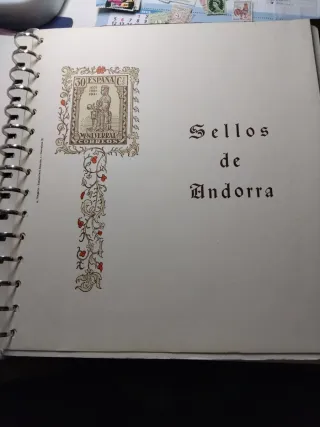 SELLOS Y  S. del P.D. de ANDORRA *(Años 1943-81)