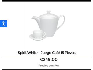 Juego de café 12 servicios VISTA ALEGRE