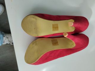 Zapato rojo 40