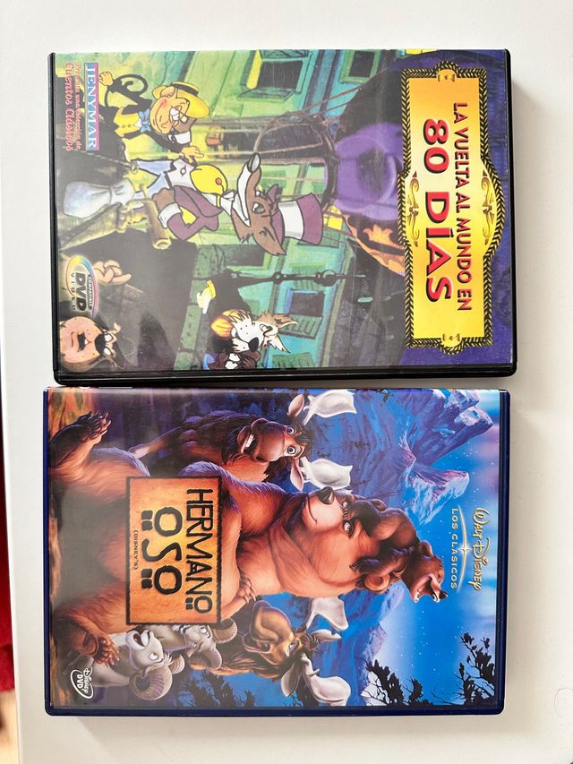 Películas para niños en DVD