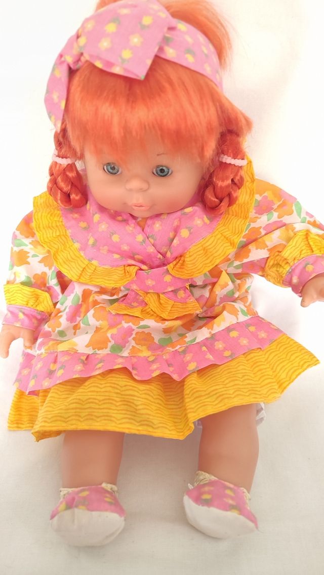 Muñeca de cuerpo blando años 80