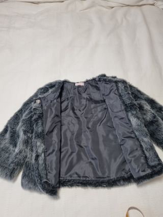 Chaqueta de fiesta gris