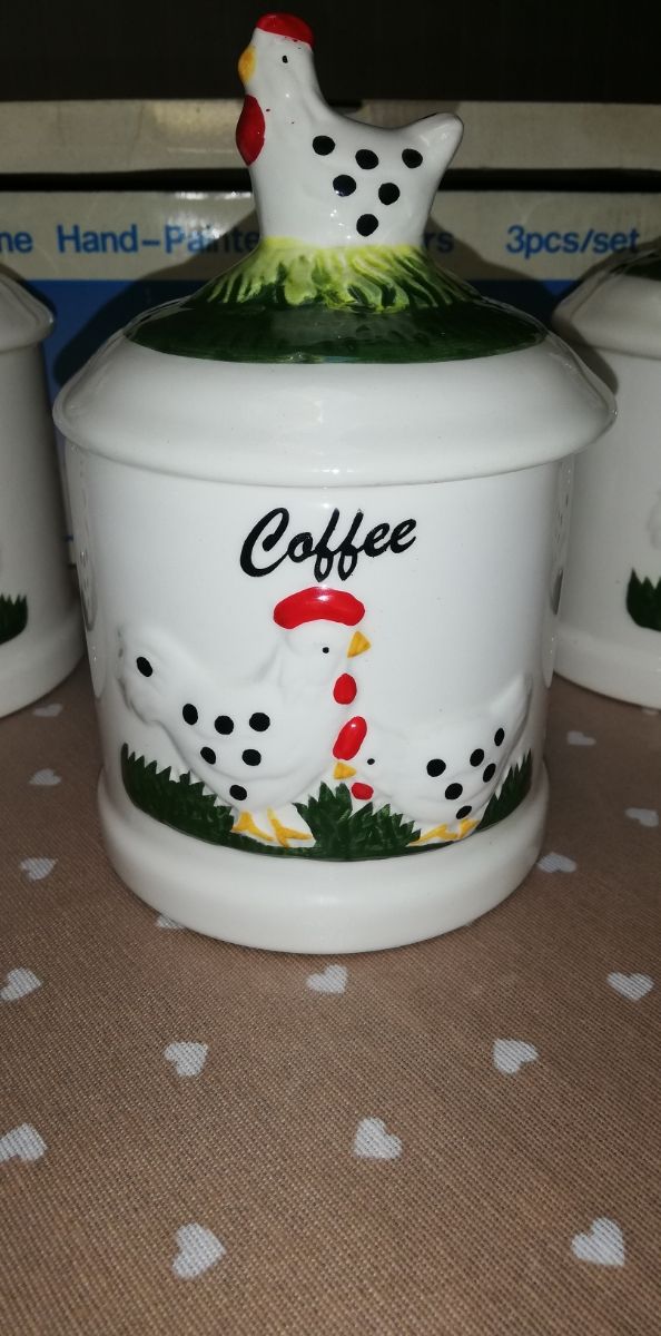 tris barattoli cucina