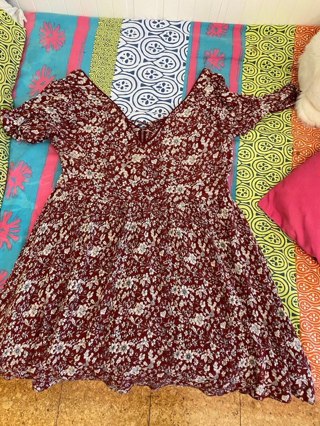 vestido floral 5€
