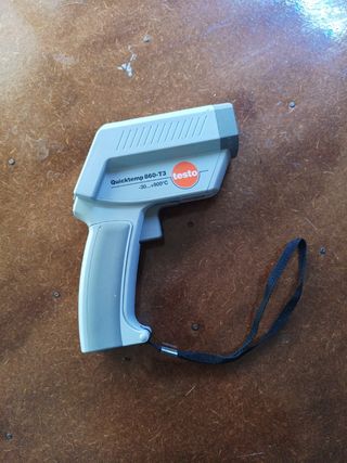 Medidor de temperatura.