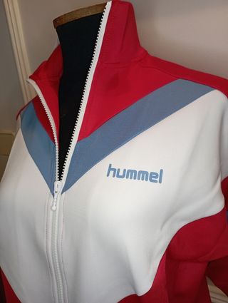 Chaqueta retro Hummel tricolor 