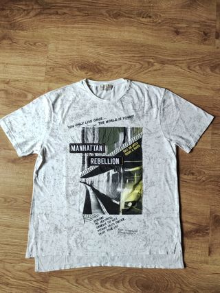 Camiseta de Zara blanca