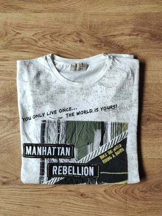Camiseta de Zara blanca