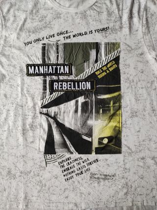 Camiseta de Zara blanca