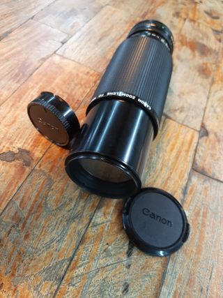 Objetivo Canon zoom 100/300 mm.FD  1:5.6