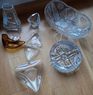 Lote cristalería
