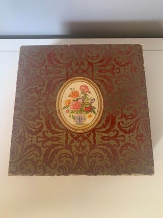 Scatola pubblicitaria Vecchia Romagna vintage