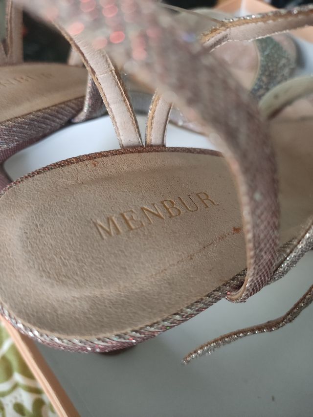 Zapatos menbur tacón