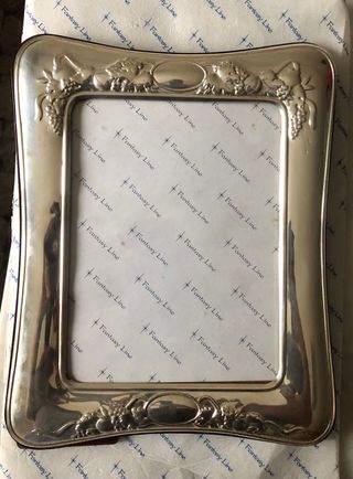 Marco de plata de ley