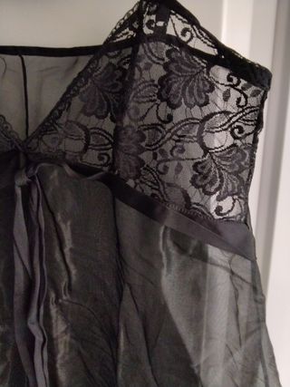 Picardías negro 