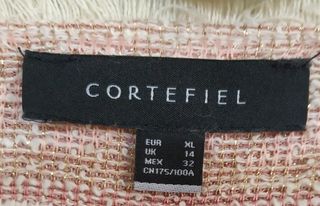 Oferta 10€Chaqueta tipo Chanel tonos rosa/blanco