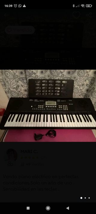 PIANO ELECTRICO PARA NIÑOS DE INICIACION